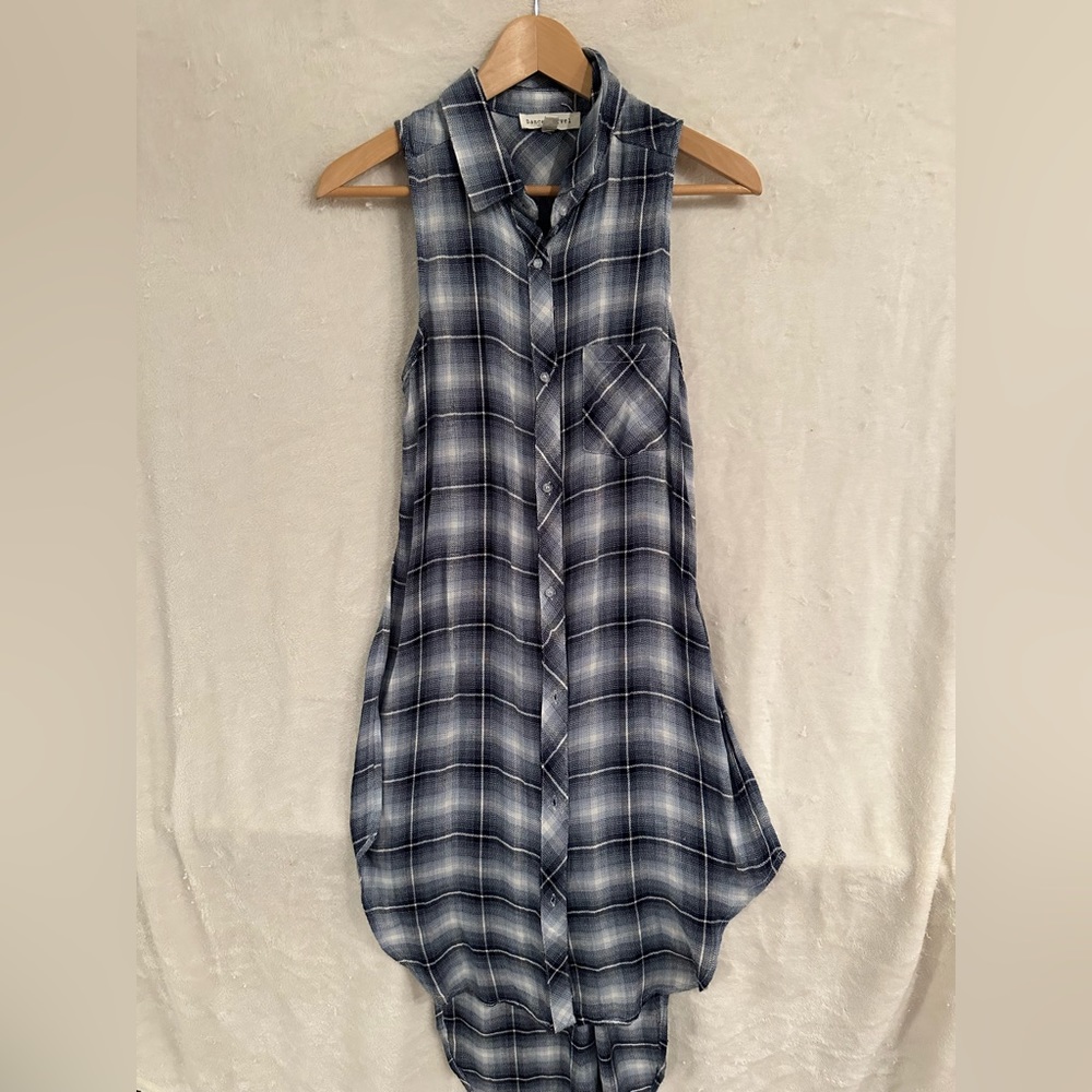 Long Flannel Top